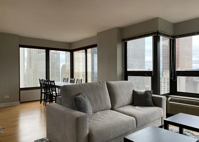 River North Magnificent Mile Condo, And Views, 43rd Floor Corner, Parking Included! Chicago