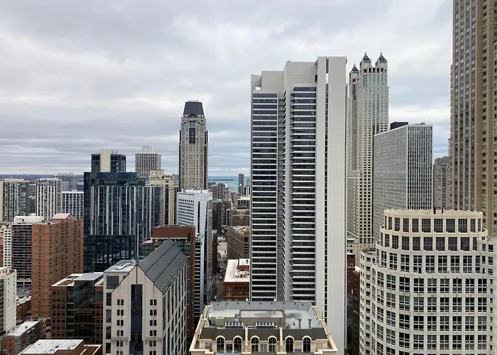 River North Magnificent Mile Condo, And Views, 43rd Floor Corner, Parking Included! Chicago